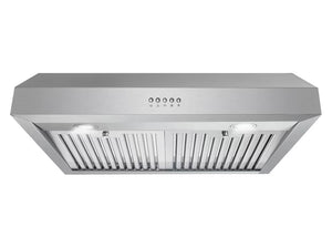 30” Range Hood with Button Control - Stainless Steel