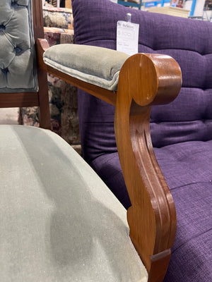 Antique Mahogany Victorian Armchair – Circa 1895