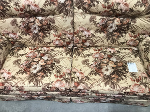Floral Sofa-bed Loveseat