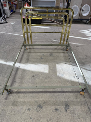 Brass Finish Full / Double Metal Bed Frame