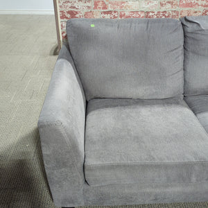 Grey Microfiber 3 seat sofa