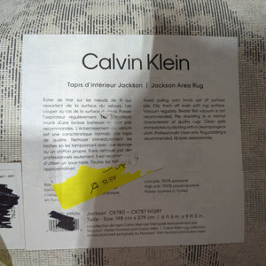 Calvin Klein area rug 6'6 x 9'2"