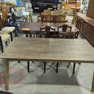 Modern Wood Dining table (broken corner)