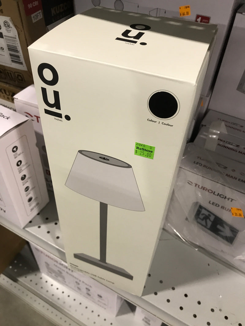 OUI Rechargeable USB Table Lamp