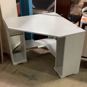 White Corner Desk