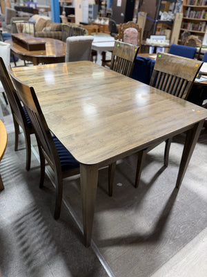 Charming Rustic Wood 5-Piece Dining Set