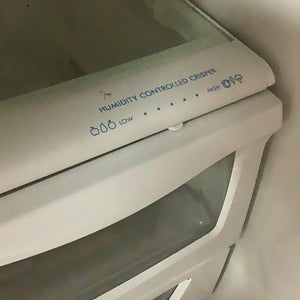 Plain White Kenmore Fridge