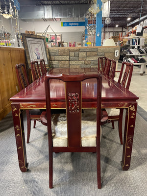 Asian-Style Dining Set