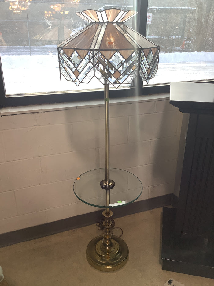 Tiffany Glass Floor Lamp