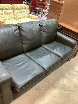 Black Leather Sofa Sleeper