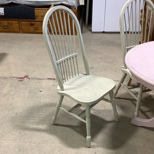 Painted Pink Dining Set