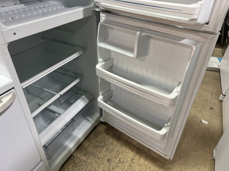 White GE Refrigerator