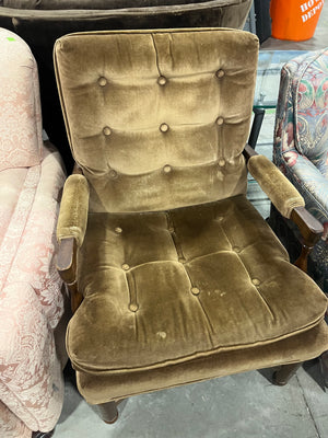 Vintage Tufted Armchair