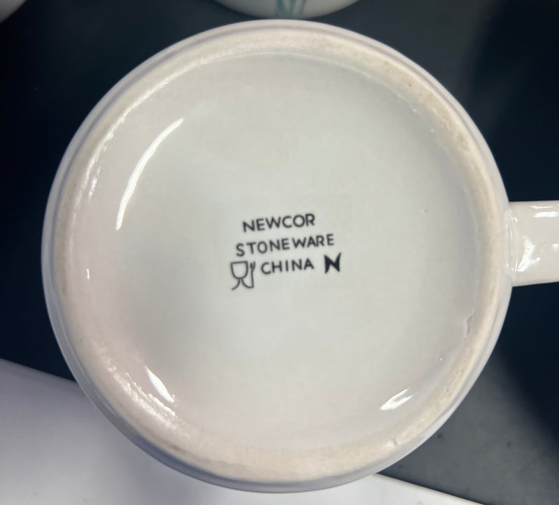 Newcor Stoneware Dining Set - "Cabin Mallard" Pattern
