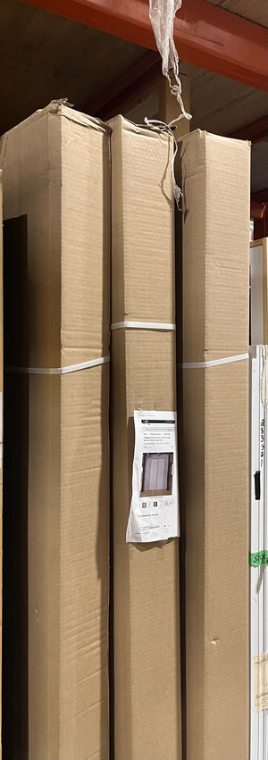 Bostonian 48” x 80.5” White Masonite Sliding Closet Door