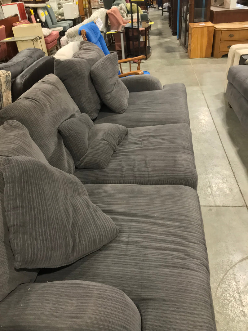 Large Grey 3 Seater Couch