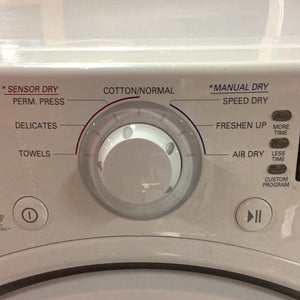 White LG Washer & Dryer