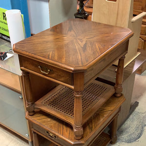 Rattan Side Table