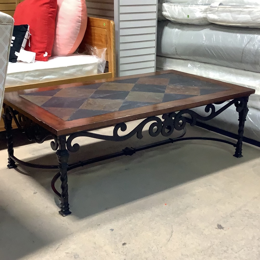 Slate Top Coffee Table – Habitat for Humanity Greater Ottawa ReStore