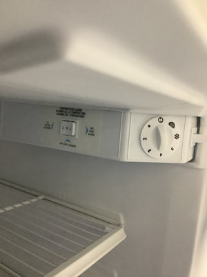 White Whirlpool Upright Freezer