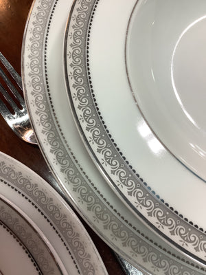 Mikasa Platinum Crown China Set