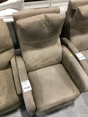 Taupe Manual Recliner Armchair