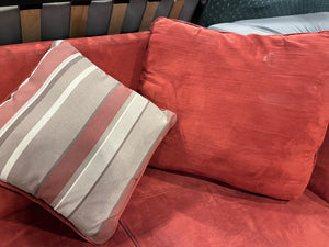 Modern Red Velvet Sofa