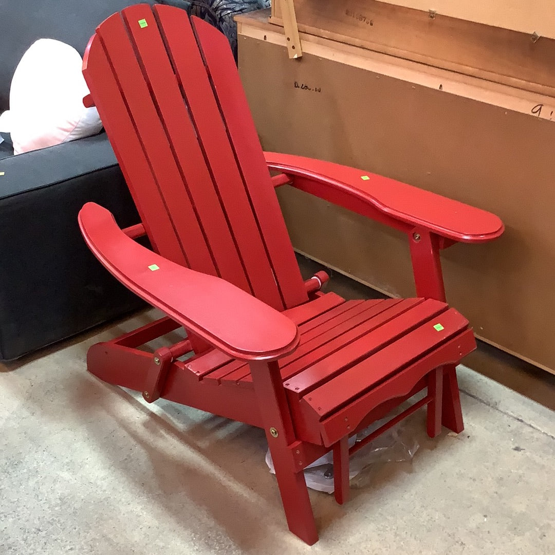 Bright Red Patio Chair – Habitat for Humanity Greater Ottawa ReStore