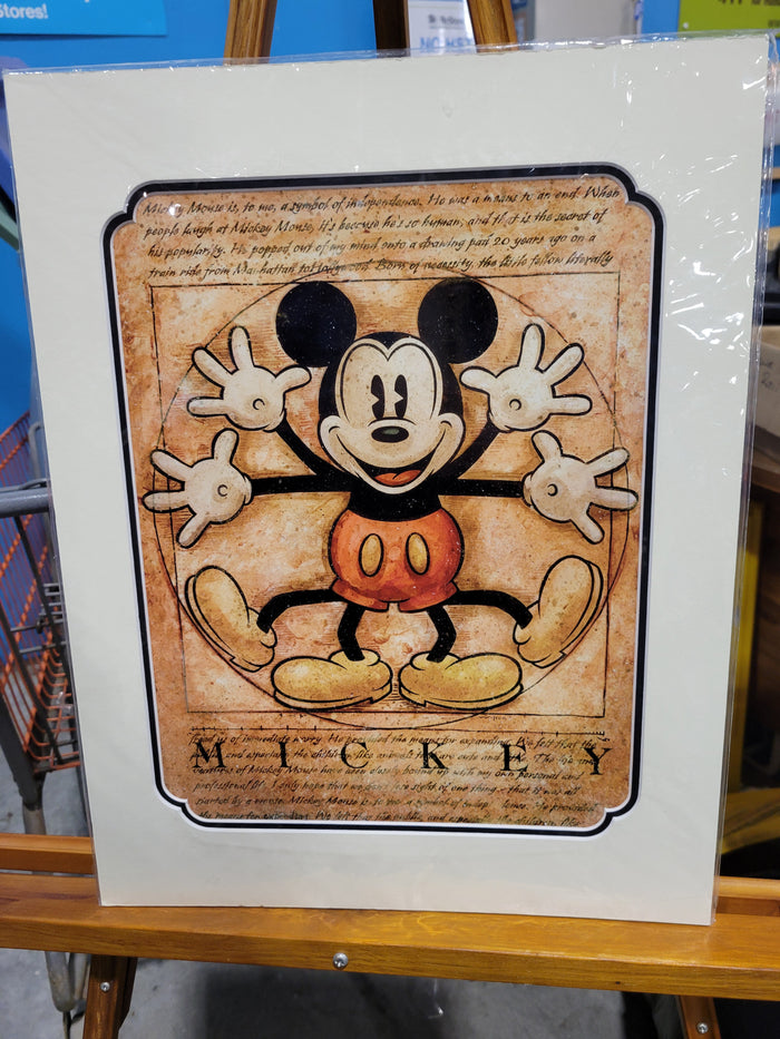 Renaissance Mickey Print by Darren Wilson