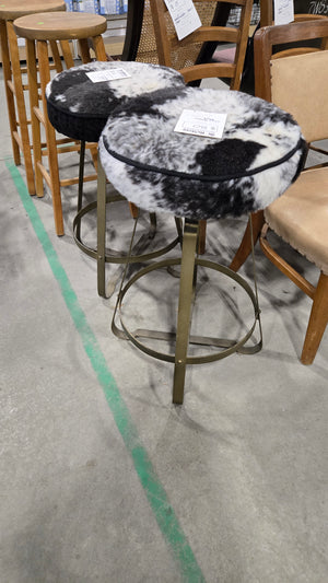 Cow Patterned Stool