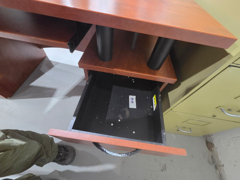 Dual-Pedestal Executive Office Desk