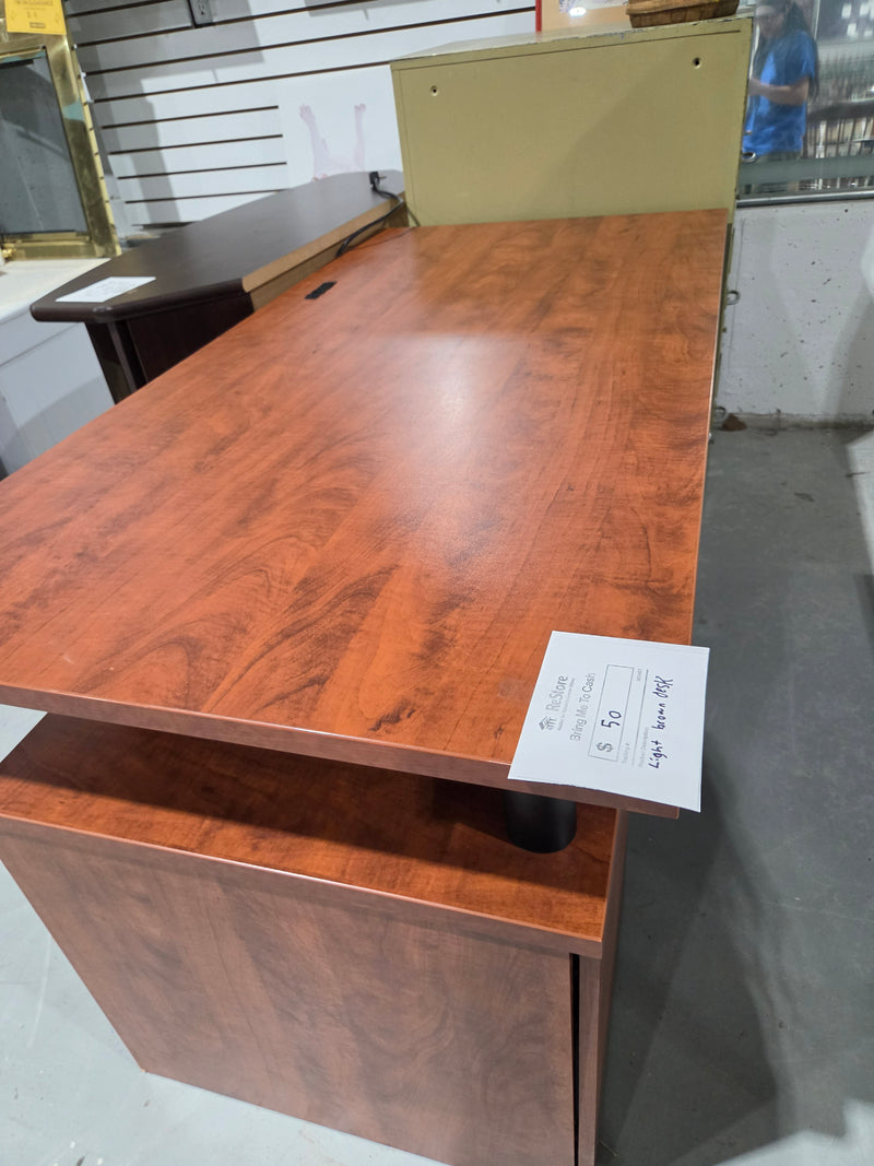 Dual-Pedestal Executive Office Desk