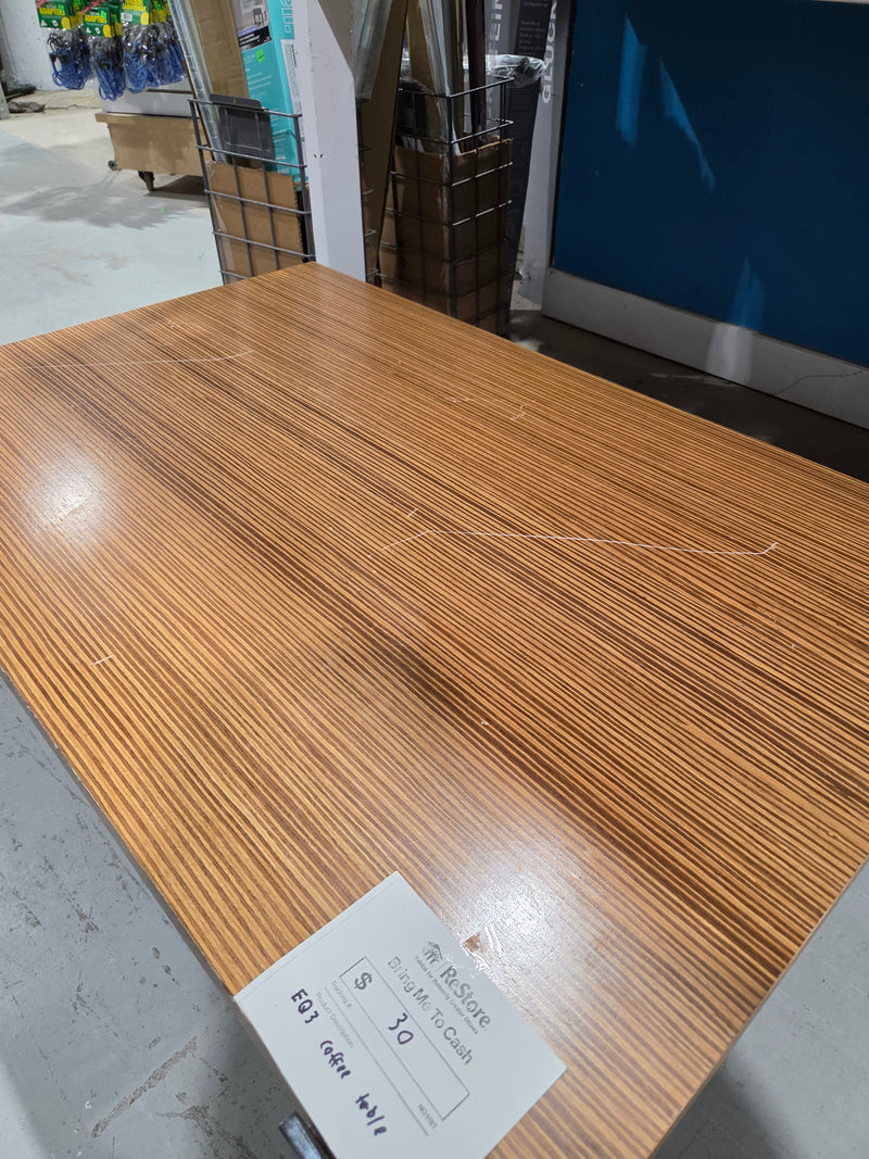 Mid-Century Modern Wood Coffee Table