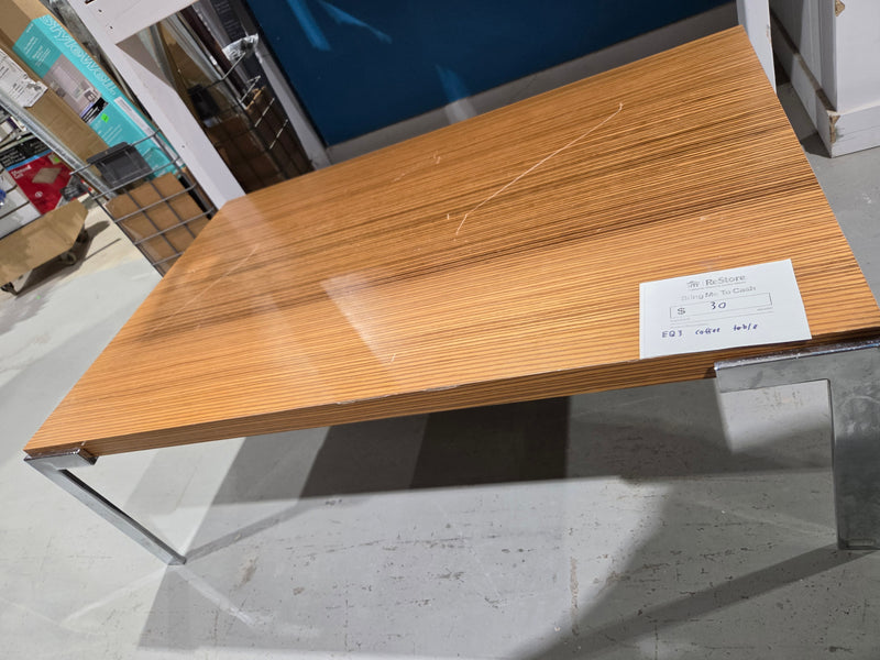 Mid-Century Modern Wood Coffee Table