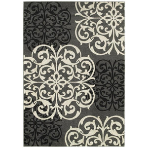 Balta Gray Medallion Area Rug