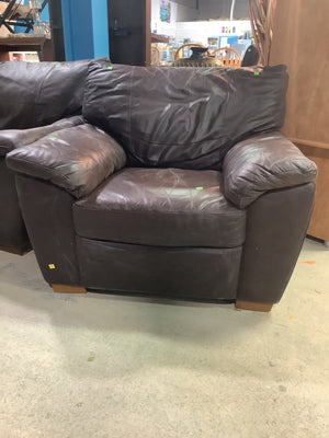 Modern Leather Armchair