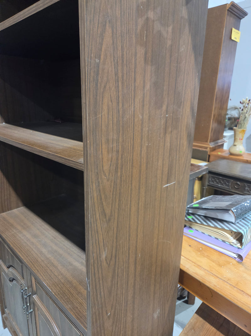 Wooden Hutch Bookcase