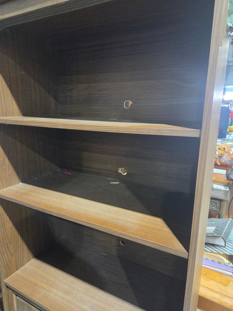 Wooden Hutch Bookcase