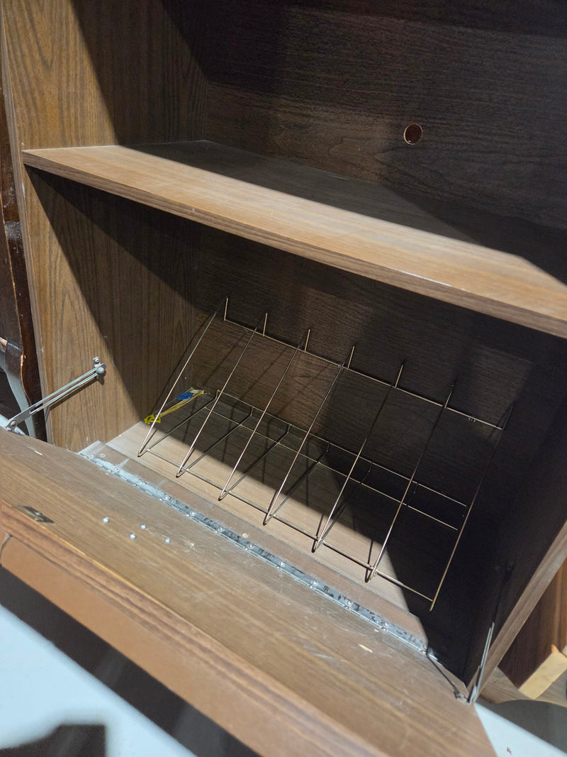 Wooden Hutch Bookcase
