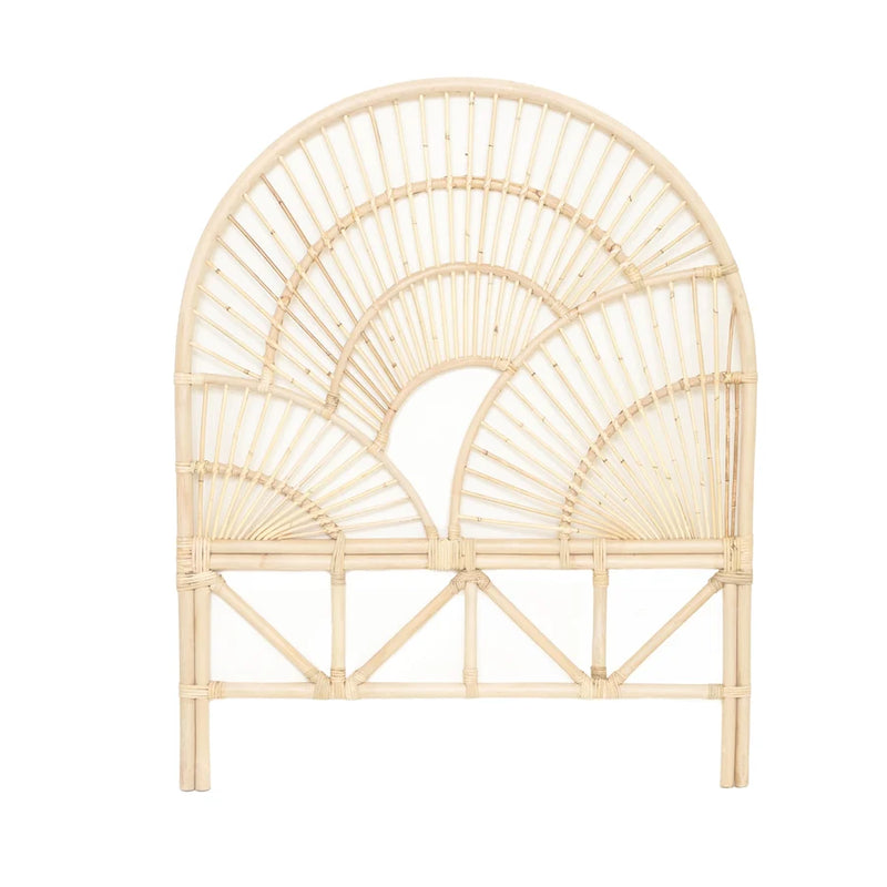 SUNSET Rattan Twin Headboard