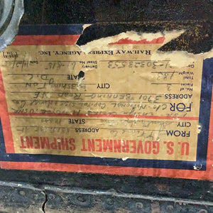 Vintage Shipping Chest