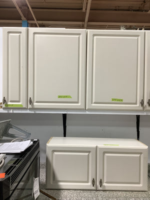 Cream Caesar Kitchen Includes Wall Stove, Stovetop, Sink and Counters