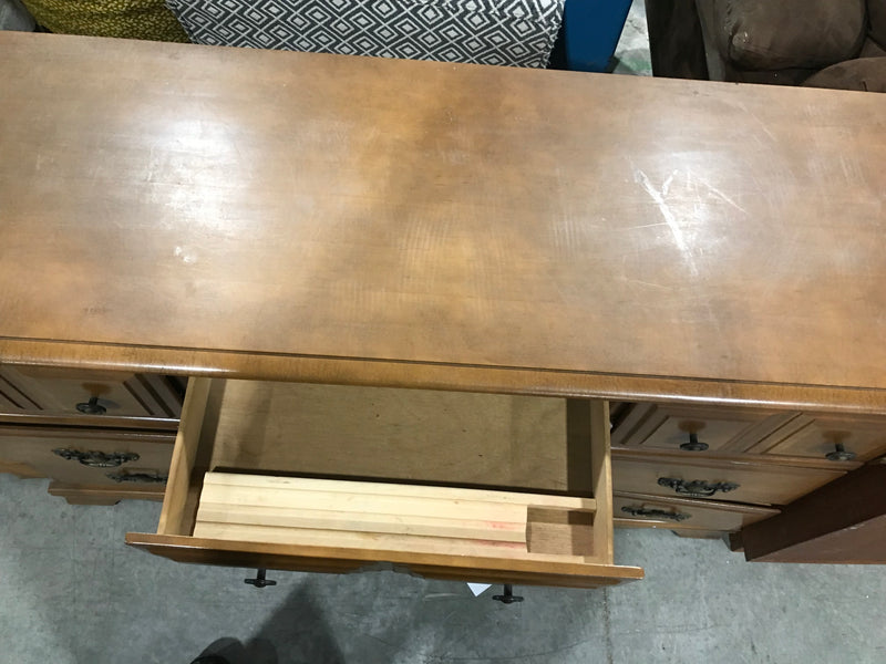 7 Drawer Wooden Desk