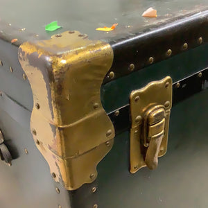 Brass Braced Trunk
