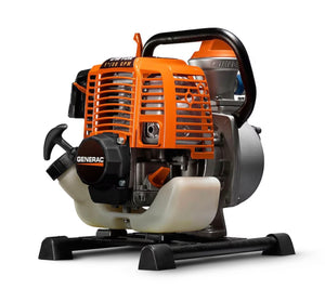 Generac 2HP 1 In. Gas Powered Clean Water Pump with Hose Kit