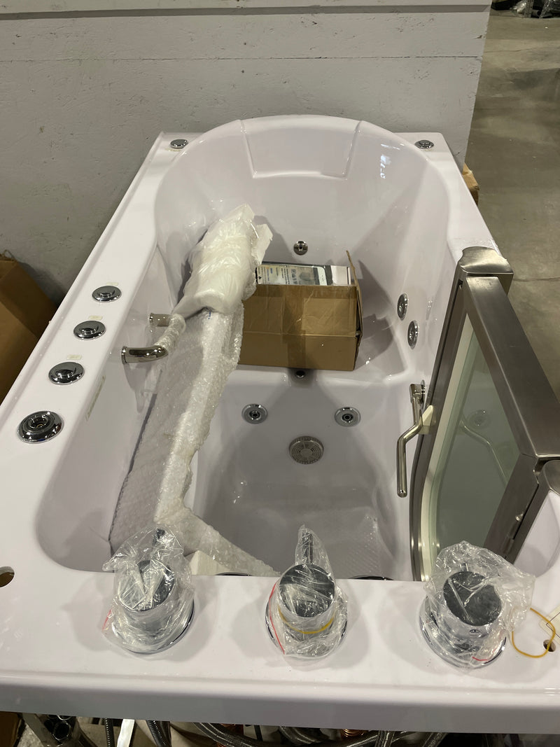 Ella Walk-in Bathtub in White