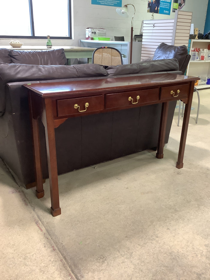 Reddish Entry Table