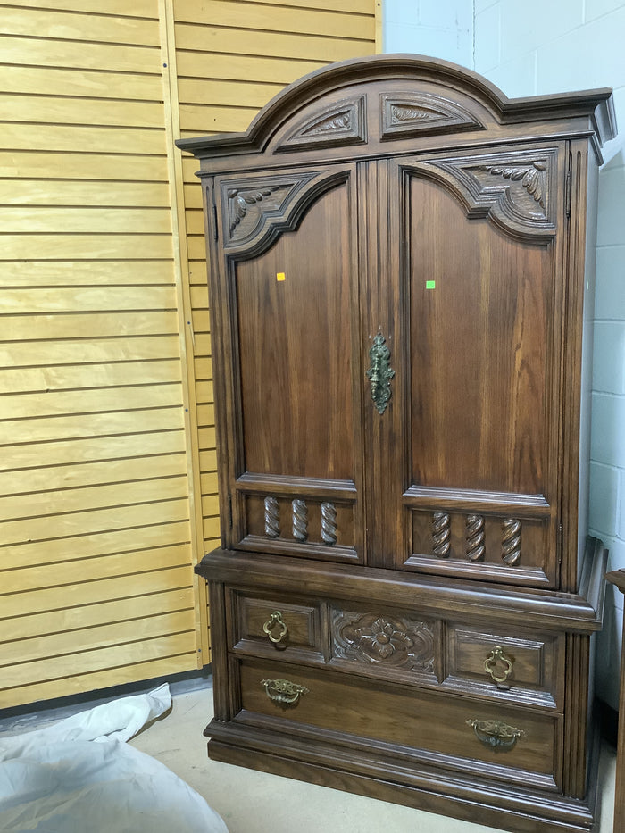 Solid Vintage Armoire