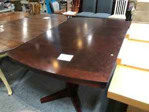 Warm Brown Dining Table