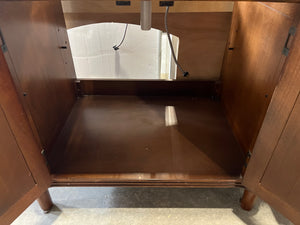 Antique-Style Bathroom Vanity with Granite Top & Sink